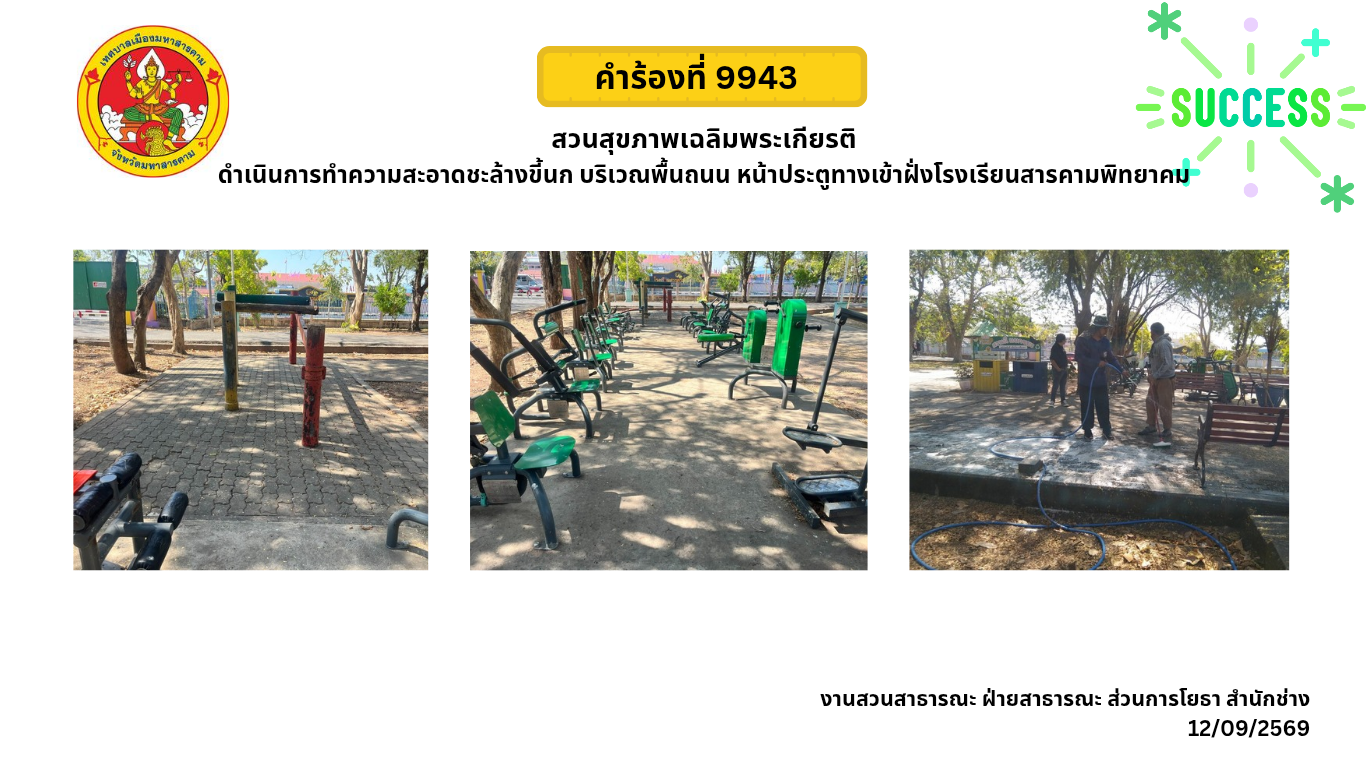 ภาพประกอบ: สวนสาธารณะในเขตเทศบาลเมือง มค.