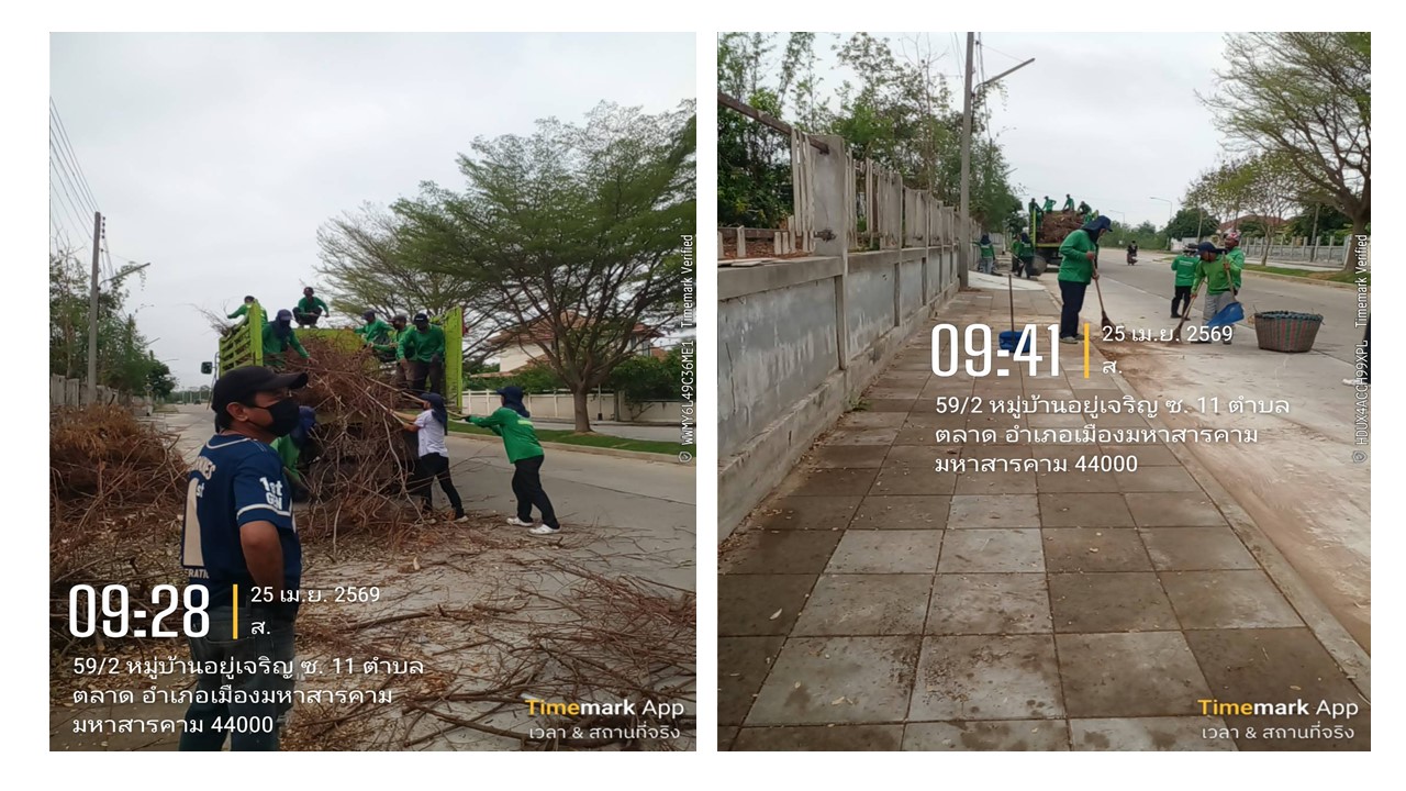 ภาพประกอบ: กิ่งไม้/ขยะชิ้นใหญ่ (ตู้ เตียง ที่นอน เป็นต้น)