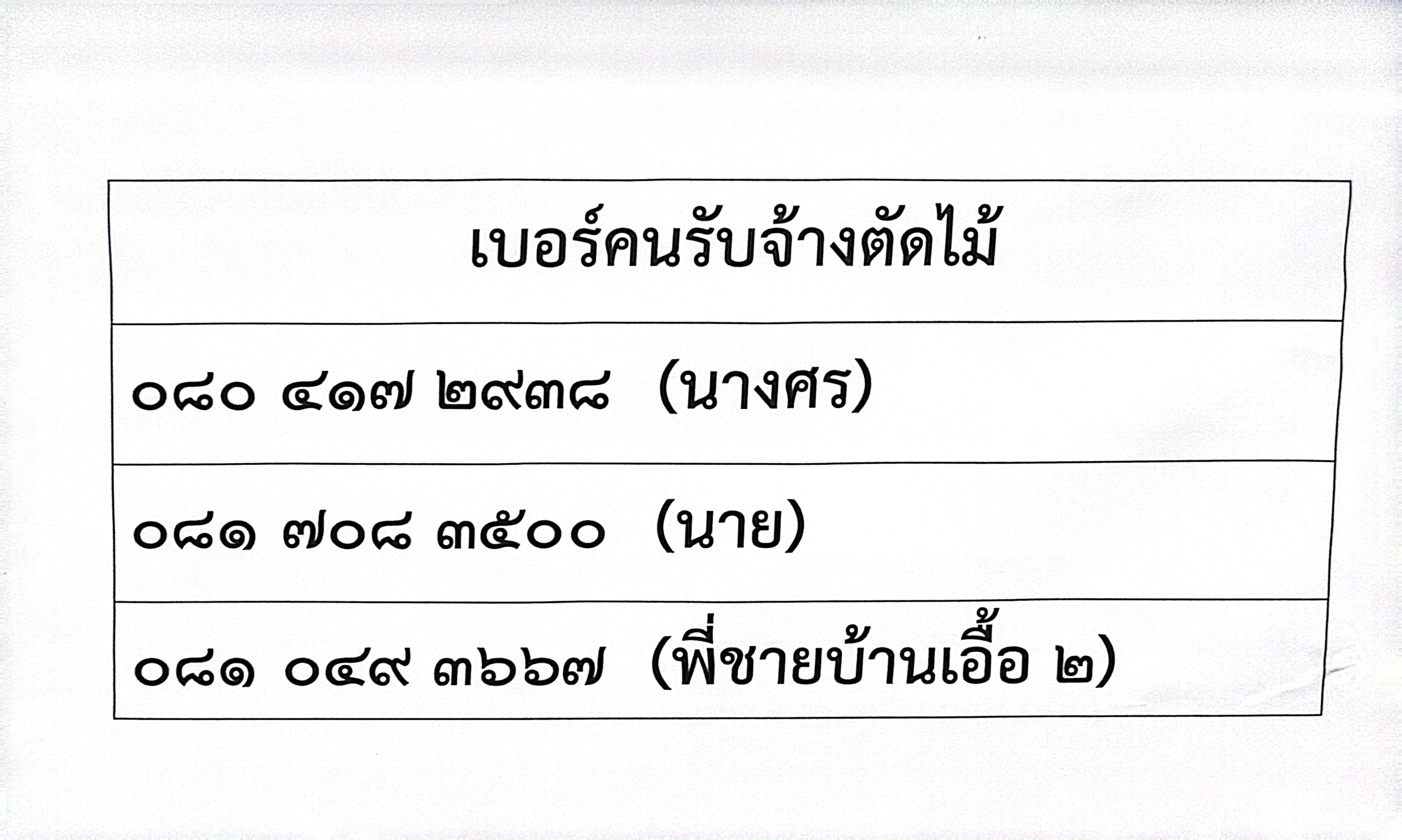 ภาพประกอบ: อื่นๆ เกี่ยวเนื่องกับบุคลที่สาม
